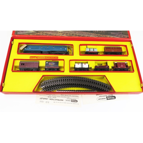 2069 - Triang Hornby OO Gauge RS51 The Freightmaster Train Set with scarce card tray and inserts, R357  Cla... 