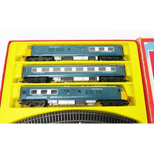 2071 - Triang Hornby OO Gauge RS52 The Blue Pullman Train Set - excellent to very good in tatty box with ma... 