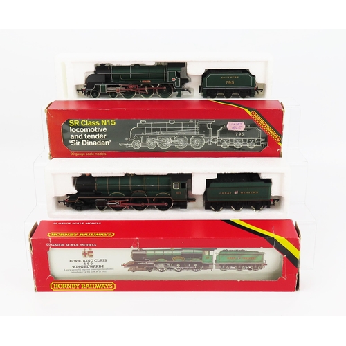 2079 - Hornby Railways OO Gauge 4-6-0 Loco and Tender pair - (1) R078 GWR 