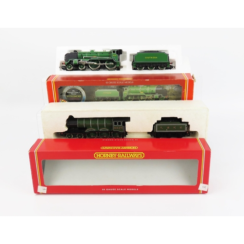 2081 - Hornby Railways OO Gauge 4-6-0 Loco and Tender pair - (1) R284 LNER Class B12/3 8579, (2) R380 SR Sc... 