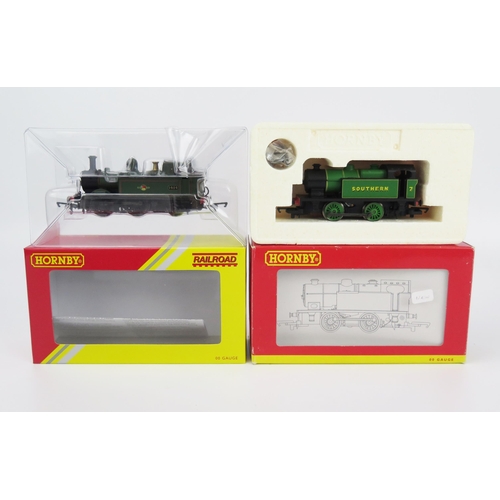 2090 - Hornby Railways OO Gauge Steam Tank Loco pair - (1) R2439 Southern 0-4-0T Industrial '7', (2) R3692 ... 