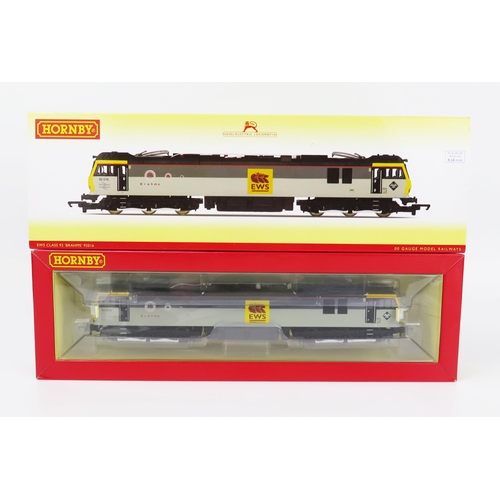 2096 - Hornby OO Gauge R3480 EWS Class 92 Locomotive Brahms 92016 , DCC Ready - excellent in box