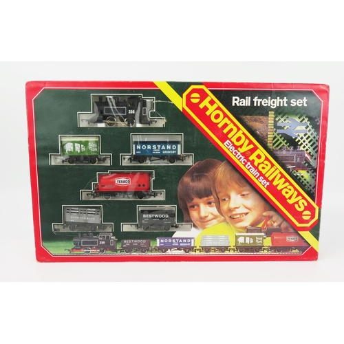 2114 - Hornby Railways OO Gauge R681 Rail Freight Set with 0-4-0 Loco - excellent in box