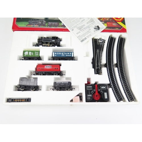 2114 - Hornby Railways OO Gauge R681 Rail Freight Set with 0-4-0 Loco - excellent in box