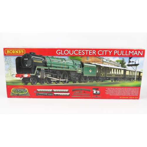 2128 - Hornby OO Gauge R1177 Gloucester City Pullman Train Set, DCC Ready - excellent in box