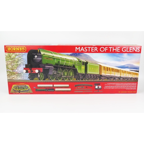 2130 - Hornby OO Gauge R1183 Master of The Glen Train Set with LNER Class P2 Loco, DCC Ready - excellent in... 