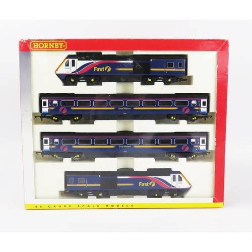 2133 - Hornby OO Gauge R2299 Great Western Railway Trains HST 4 Car Set - excellent in box