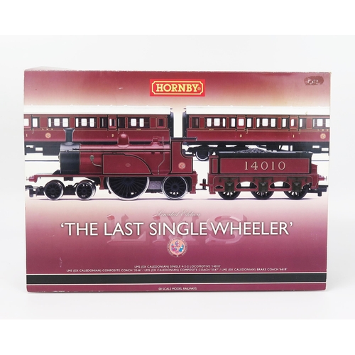 2134 - Hornby OO Gauge Limited Edition R2806 'The Last Single Wheeler' Train Set, LMS Single 4-2-2 Loco - e... 