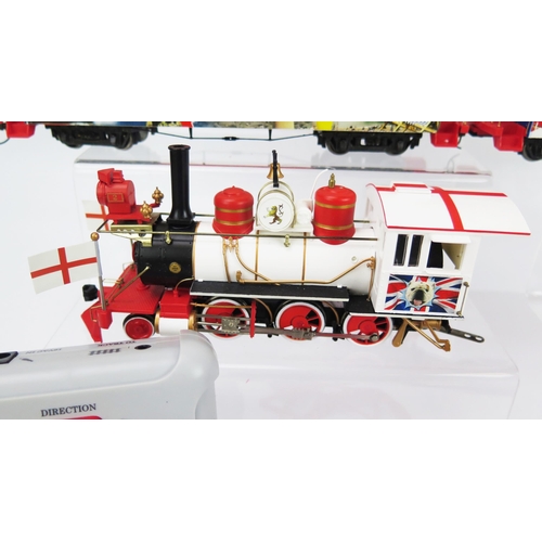 2155 - Bachmann Hawthorne Village OO Gauge Spirit of England Train Set with 2-6-0 Steam Loco and Tender wit... 