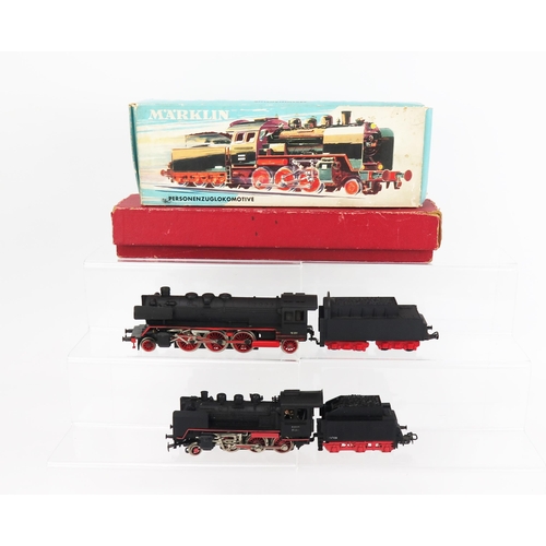 2163 - Marklin (W. Germany) OO Gauge Steam Loco pair - (1) 3003 2-6-0, (2) 3098  2-6-2P8 - DB 38 1807 - exc... 