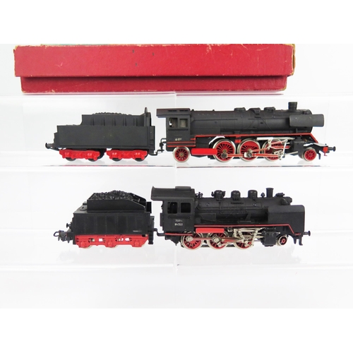 2163 - Marklin (W. Germany) OO Gauge Steam Loco pair - (1) 3003 2-6-0, (2) 3098  2-6-2P8 - DB 38 1807 - exc... 