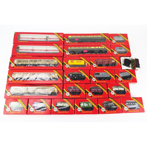 2211 - Collection of Hornby Railways OO Gauge Rolling Stock and Passenger Coaches - excellent, probably nev... 