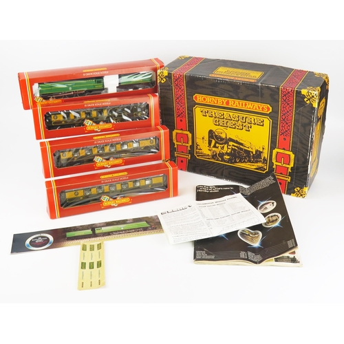 2233 - Hornby Treasure Chest Containing OO Gauge R374 SR Battle of Britain Class 'Spitfire' 21C166 with 3 P... 