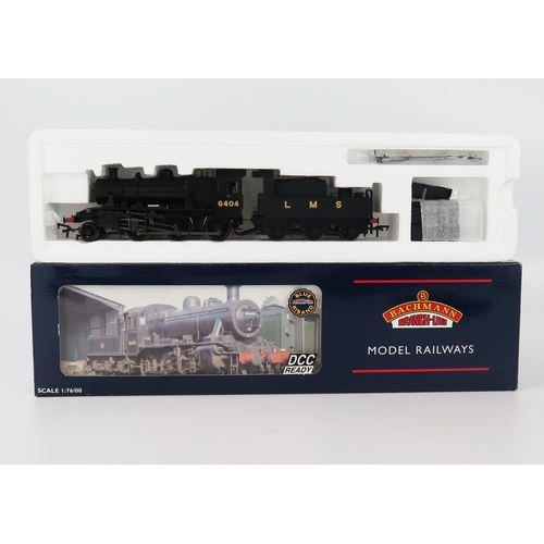 2312 - Bachmann OO Gauge 32-827 Ivatt Class 2MT 2-6-0 No.6404 LMS Black DCC Ready - excellent in box