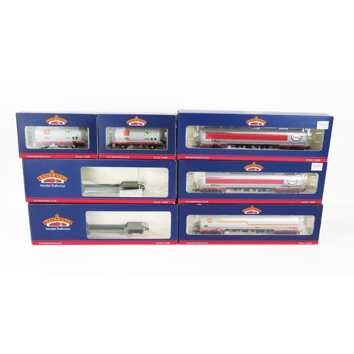 2328 - Bachmann OO Gauge Tank Wagons and Well Wagons including 38-110A 