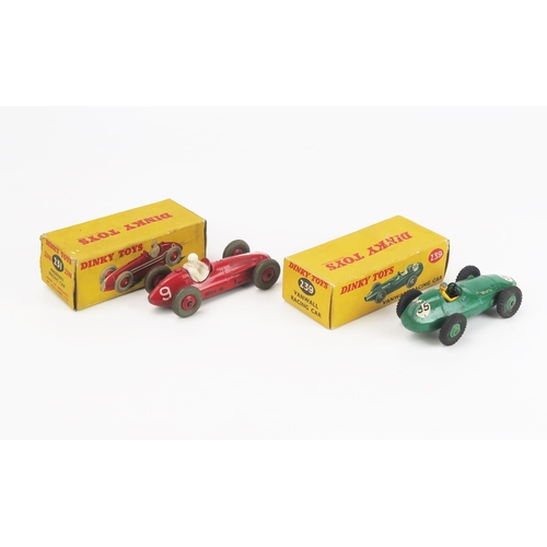 2458 - Dinky Racing Car Pair - (1) 23N / 231 Maserati Racing Car - red white flash, RN 