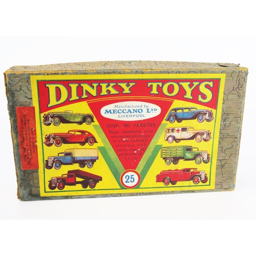 2475 - Dinky Pre-War 25 Commercial Motor Vehicles Set contained in 1st Series 