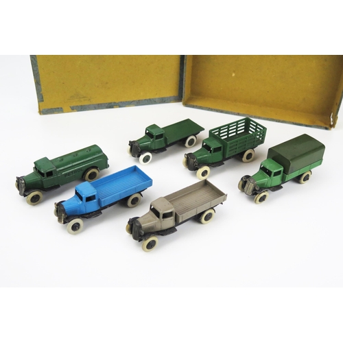 2475 - Dinky Pre-War 25 Commercial Motor Vehicles Set contained in 1st Series 