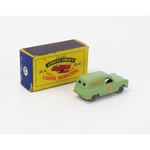 2508A - Matchbox Regular Wheels 59a Ford Thames Van 