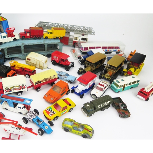 2520 - Assorted Mix of Vintage Diecast Including Matchbox, Corgi, Gamda Koor, Majorette, Dinky, Tomica, Hus... 