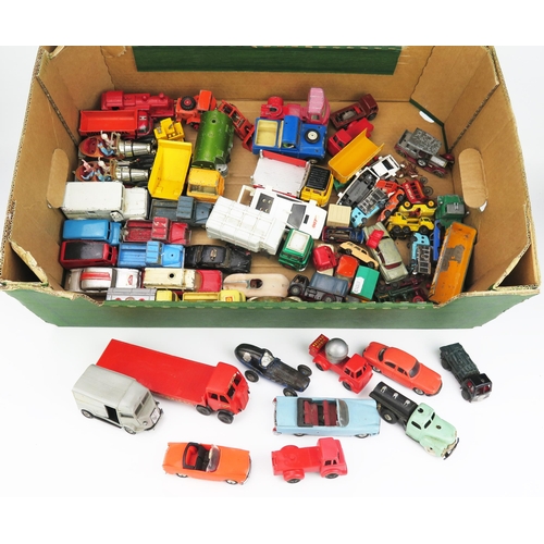 2523 - Collection of Playworn Dinky, Corgi, Matchbox, Norev, Shuco,  Britains, Merit etc.