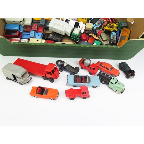 2523 - Collection of Playworn Dinky, Corgi, Matchbox, Norev, Shuco,  Britains, Merit etc.