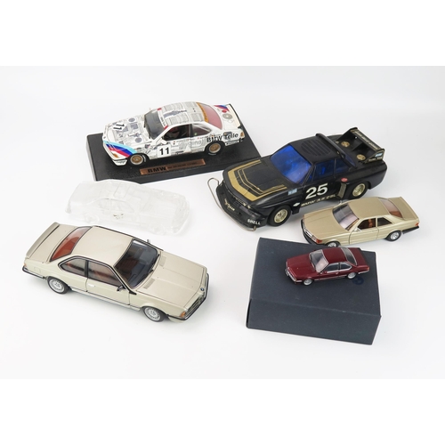 2540 - Collection of German Model Cars including AutoArt BMW 6 Series, Minichamps BMW 635 CSI, Daishin, Bbu... 