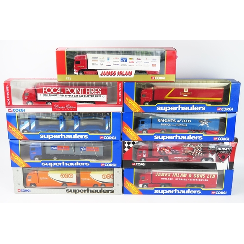 2547 - Corgi Superhaulers Group of 9 - as new in boxes