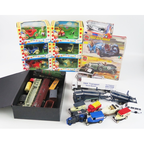 2568 - Collection of Corgi Noddy, Airfix, OO Gauge including Hornby and Triang etc.