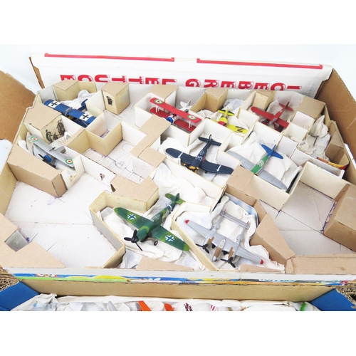 2575 - Collection of Diecast Model Aeroplanes including an Early Barclay (USA), Dinky, Road Champs, Maisto,... 