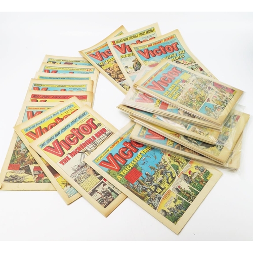 2597 - Collection of Victor Comics dating from 1974-1975