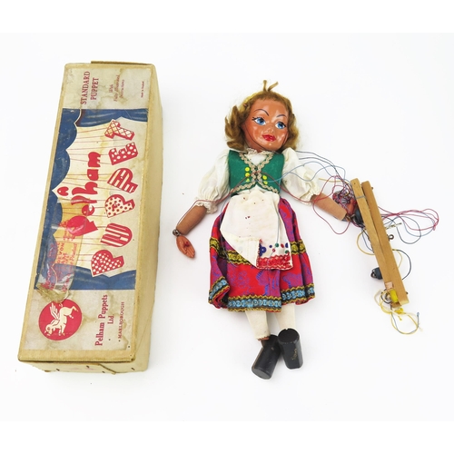 2610 - Pelham Puppets Type SL Hungarian? Girl in box