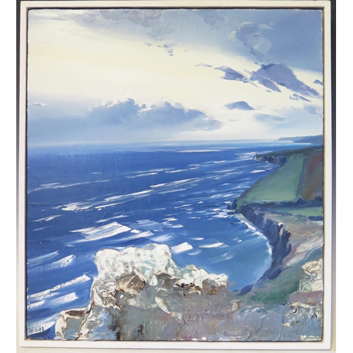 1381 - Michael Sole, C20th Century Marine and Landscape Artist producing emotive paintings based on his exp... 