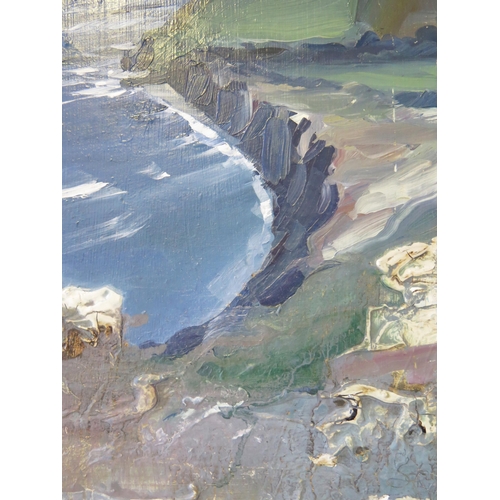 1381 - Michael Sole, C20th Century Marine and Landscape Artist producing emotive paintings based on his exp... 