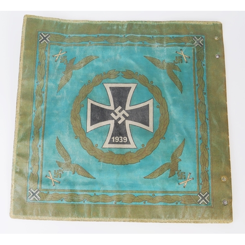 1019A - A German Third Reich Period Reichmarschall Herman Goring printed Command Pennant, 31 x 32cm.