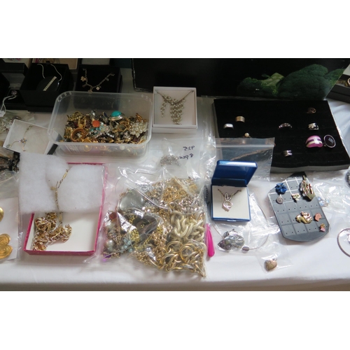 238 - A Large Selection of Costume Jewellery