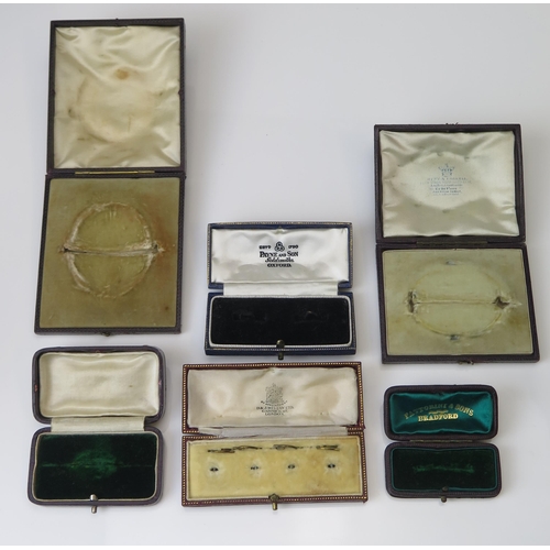 297 - Six Vintage Jewellery Boxes