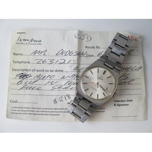 422 - An OMEGA Gent's Automatic Wristwatch Ref. 166.0099 with 35mm stainless steel case, 1481 caliber move... 