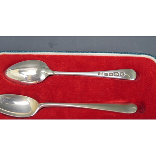 507 - A set of six George V silver Jubilee Hanoverian pattern teaspoons, various assay offices for 1935, c... 