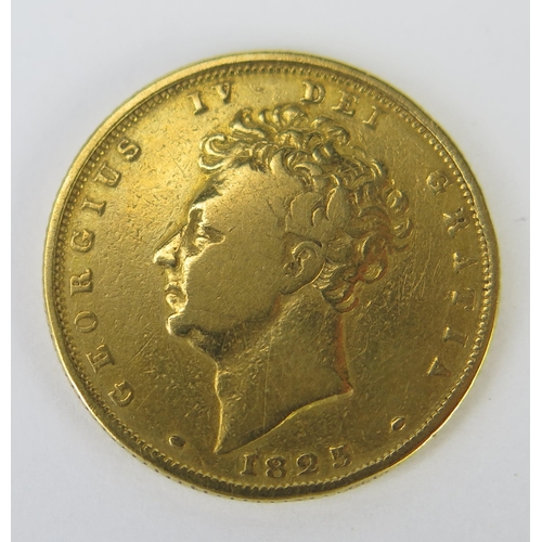 751 - George IV Gold Sovereign 1825