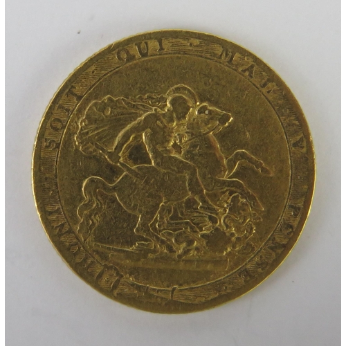 758 - A George III Gold Sovereign 1820