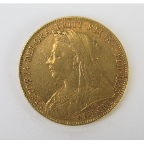 761 - A Victorian Gold Sovereign 1899