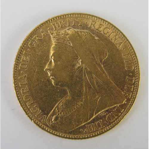 762 - A Victorian Gold Sovereign 1899