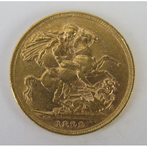 762 - A Victorian Gold Sovereign 1899