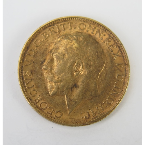 768 - A George V Gold Sovereign 1912