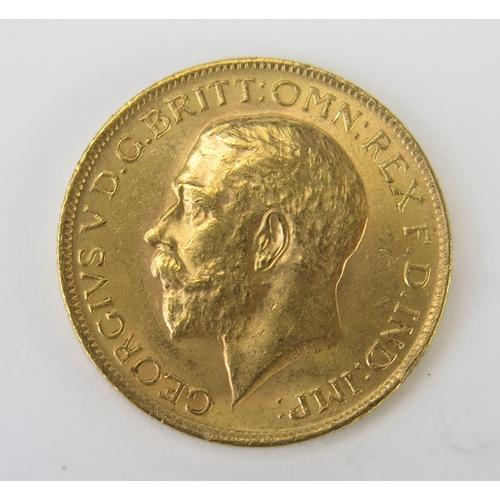 770 - A George V Gold Sovereign 1913