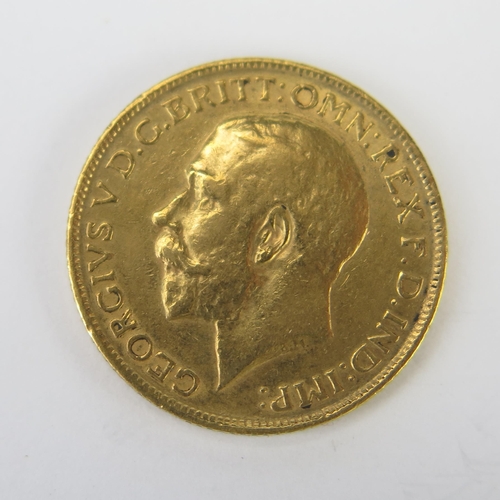 771 - A George V Gold Sovereign 1913