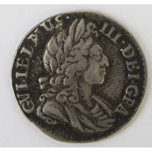 795 - A William III Silver Maundy Twopence 1698