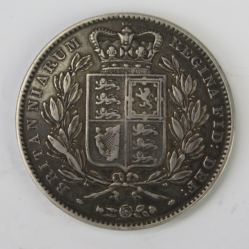 805 - A Victorian Silver Crown 1845