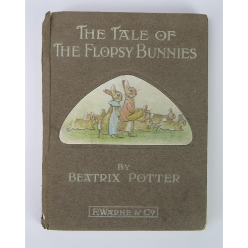 920 - POTTER,  Beatrix -  The Tale of The Flopsy Bunnies, 1st edition, spine detatched but present.